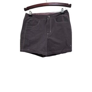 Isis Performance Hiking Shorts Womens 10 Gray Nylon Stretch Outdoor 5051-06-DW